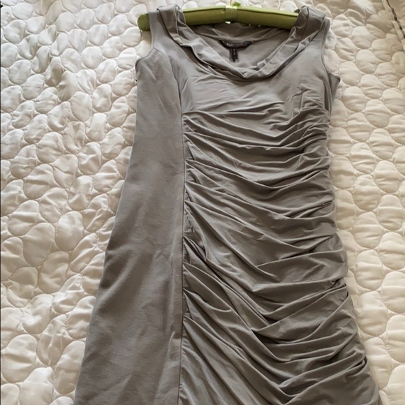 Bcbg Max Azria fitted gray dress. - Picture 4 of 5